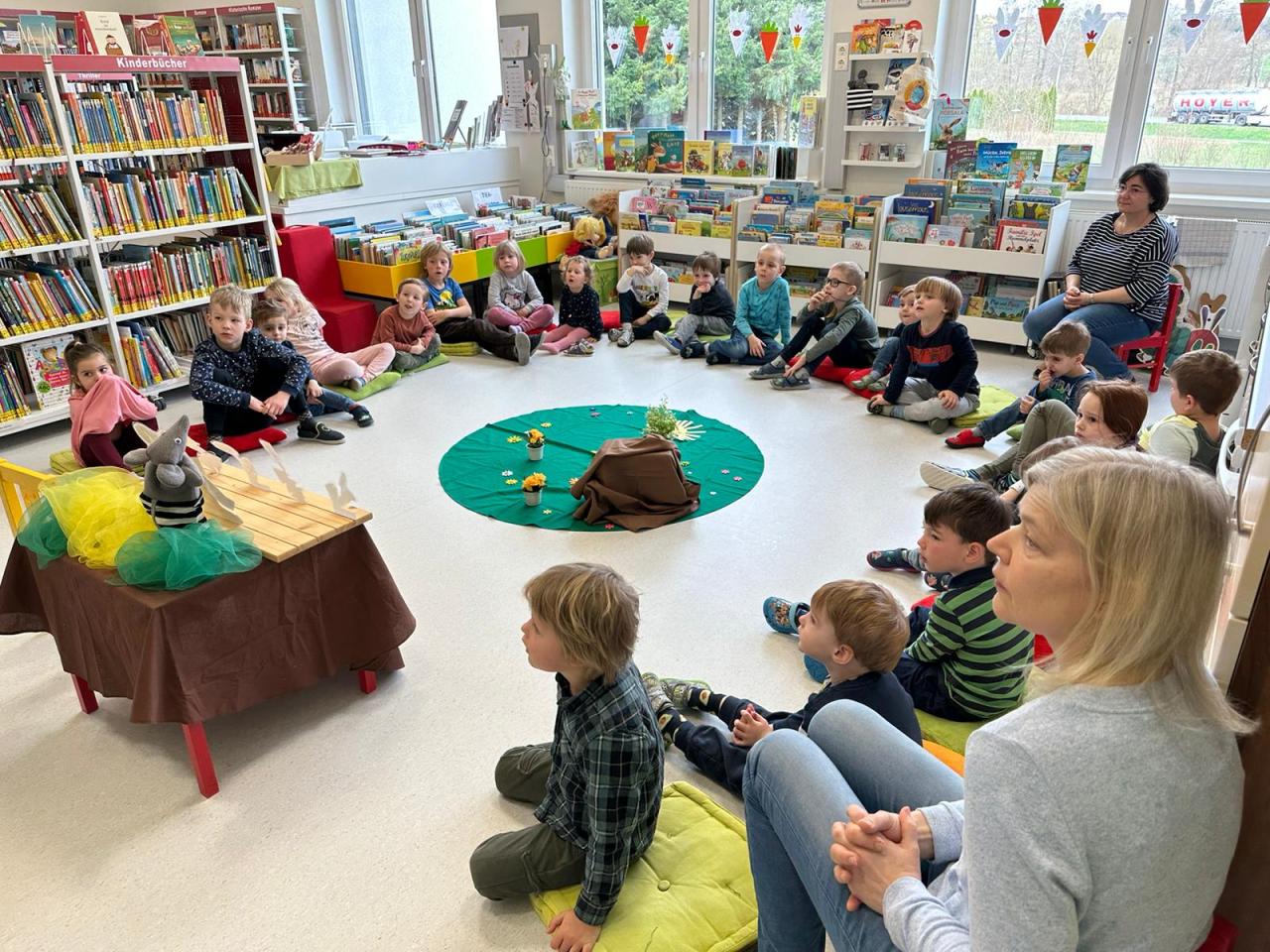 Vorlesetag Erika Bücherei Kindergarten