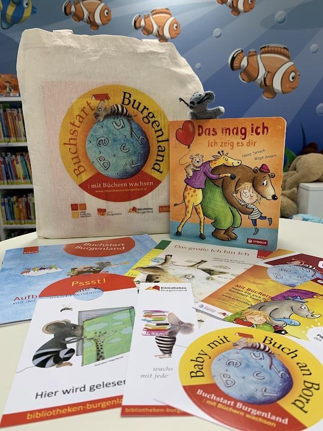 buchstart tasche materialen