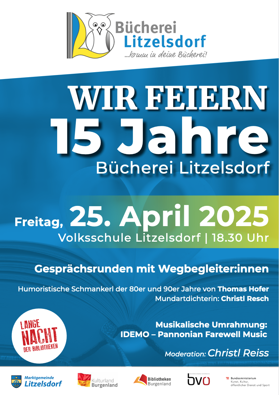 Jubiläum Plakat