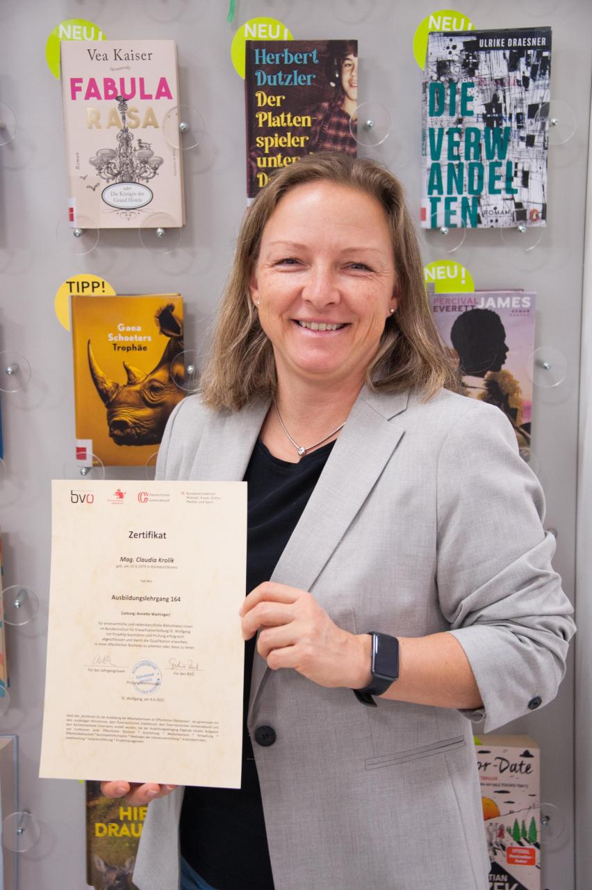 Ausbildung ehrenamtliche Bibliothekarin