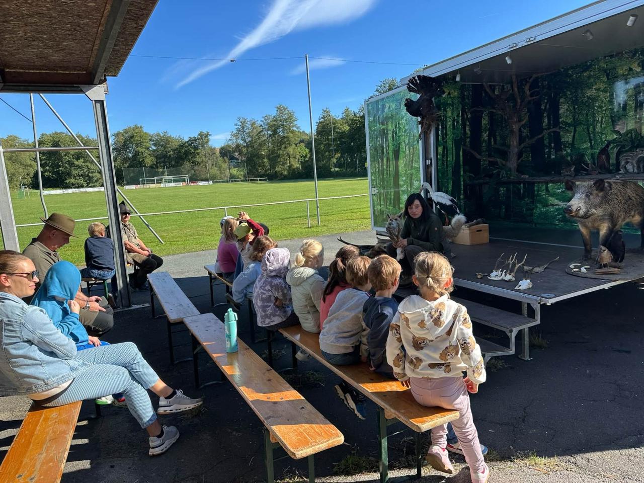 Mit der Natur Workshop Jäger