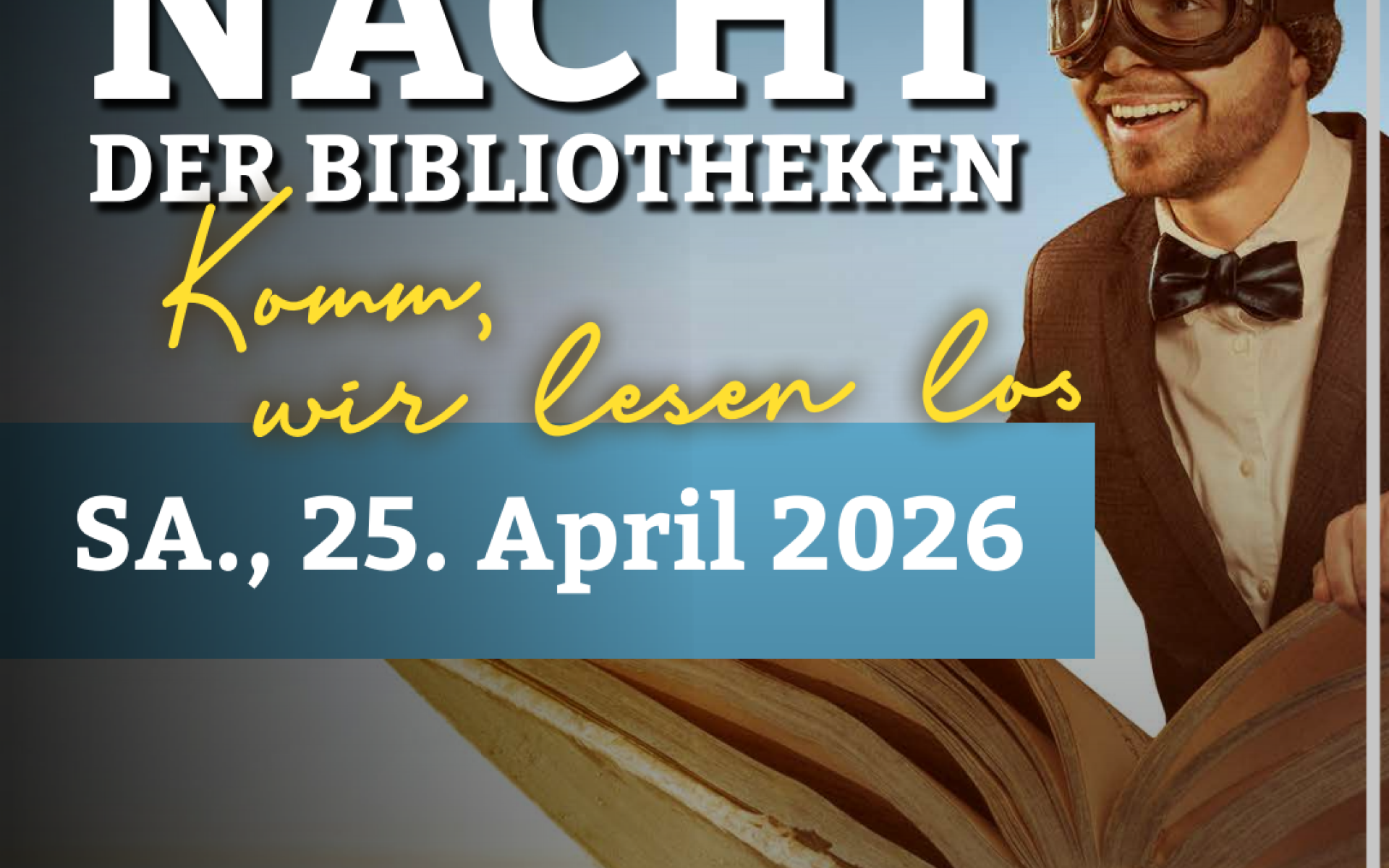 Lange Nacht der Bibliotheken Burgenland Poster